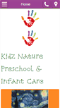 Mobile Screenshot of kidznaturepreschool.com