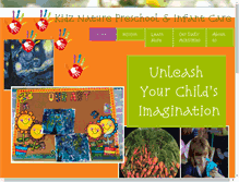 Tablet Screenshot of kidznaturepreschool.com